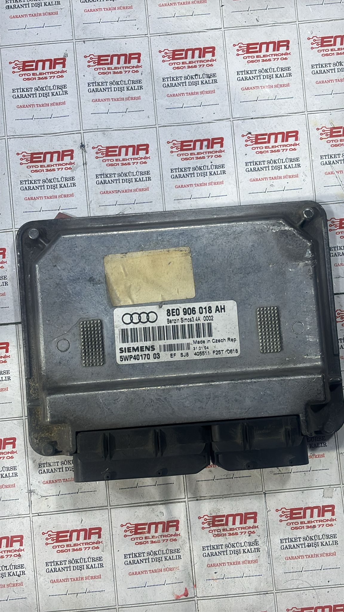 AUDİ A4 1.4 MOTOR BEYNİ 8E0 906 018 AH